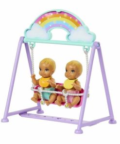 Bambolotto Bebè con Accessori Barbie The Twins' Room-Skipper Playset