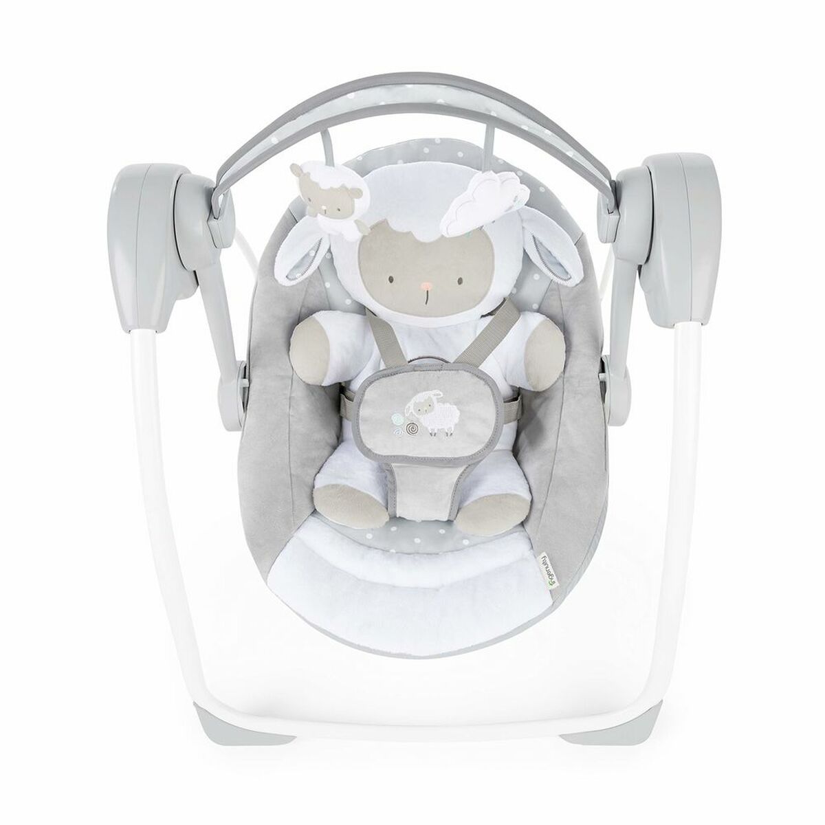 Amaca per Neonati Ingenuity Cuddle Lamb Compatto Grigio