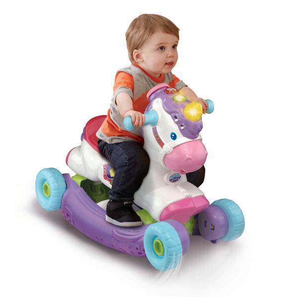 Cavalcabili Vtech Baby Cléo, ma licorne basculo Multicolore