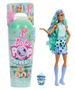 Bambolotto Bebè con Accessori Barbie Pop Reveal Scented Doll Bubble Tea Series