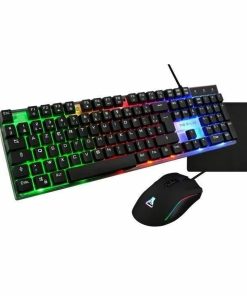 Tastiera e Mouse The G-Lab YTTRIUM Nero