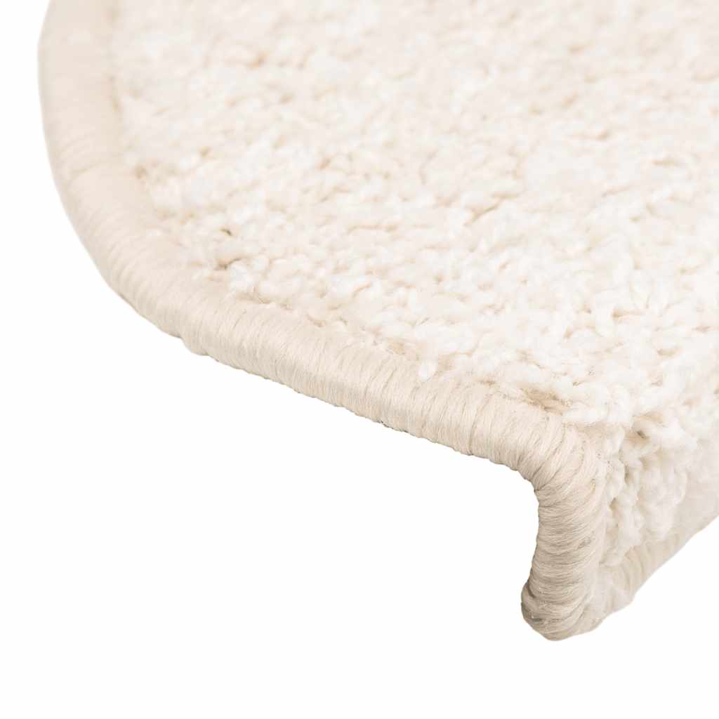 Tappetini Per Scale 30 Pz Bianchi 65x21x4 cm