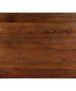 vidaXL Tablero mesa rectangular madera maciza reciclada 70x50x2,5 cm