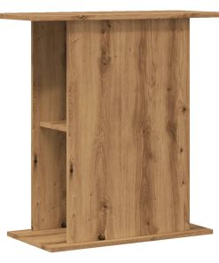 vidaXL Soporte de acuario madera ingeniería roble artisan 36x75x72,5cm