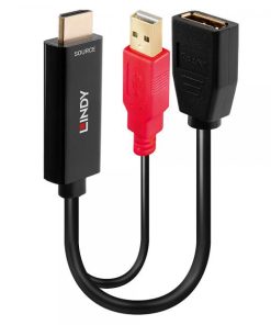 Adattatore HDMI con DisplayPort LINDY 38289 Nero