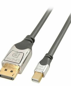 Adattatore Mini DisplayPort con DisplayPort LINDY 36310 Grigio 50 cm