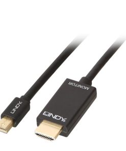 Adattatore Mini Display Port con HDMI LINDY 36928 Nero