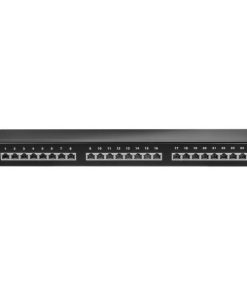 Patch Panel 24 Porte UTP Categoria 6 LINDY 25990