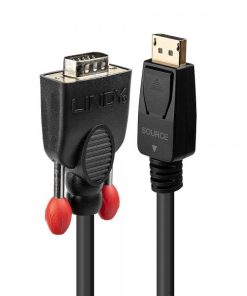 Adattatore DisplayPort con VGA LINDY 41942 2 m Nero