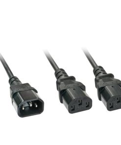 Cavo Alimentazione C14 2X C13 LINDY 30039