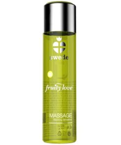 Olio per Massaggio Erotico Swede 60 ml Effetto Calore Pera Vaniglia