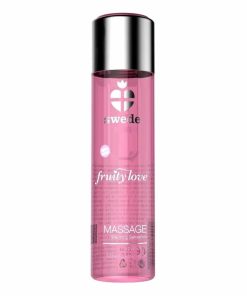 Olio per Massaggio Erotico Swede 120 ml Effetto Calore Vino Spumante alla Fragola