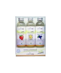 Lubrificante Nature Body Vanilla 3 x 75 ml Fragola Mirtilli