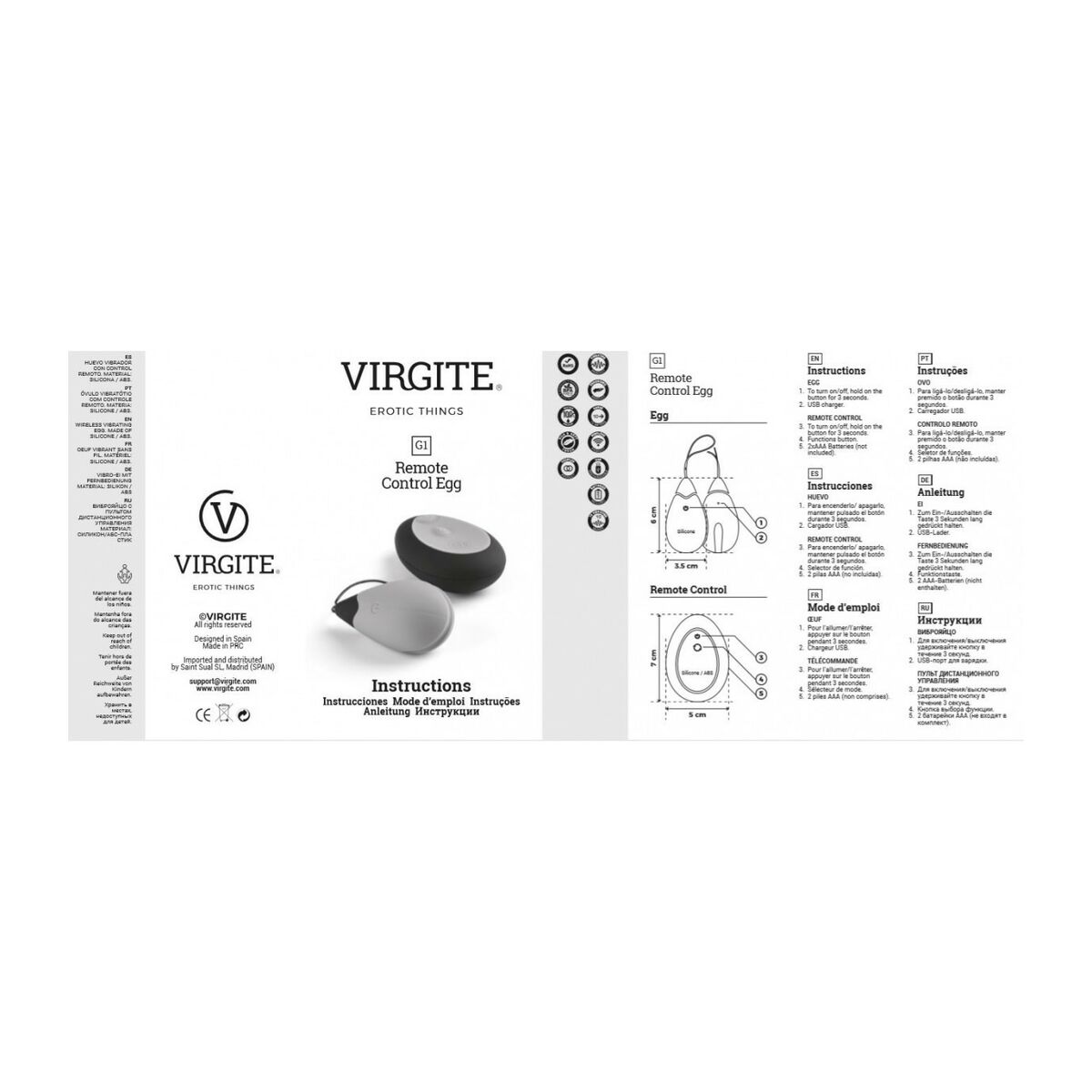 Dispositivo per Allenamento del Pavimento Pelvico Virgite