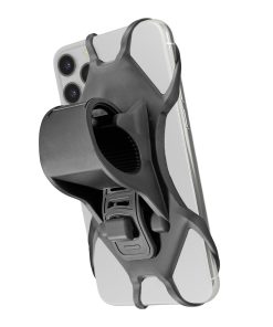 Portacellulare per Bicicletta Celly SWIPEBIKEGR Grigio Silicone