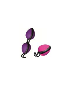 Kit d'Allenamento Weighted Kegel Joydivision Secret Rosa Nero Porpora