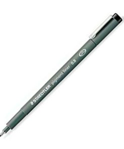 Pennarelli Staedtler Pigment Line Nero (10 Unità)