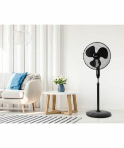 Ventilatore a Piantana Oceanic 683568 Nero 45 W