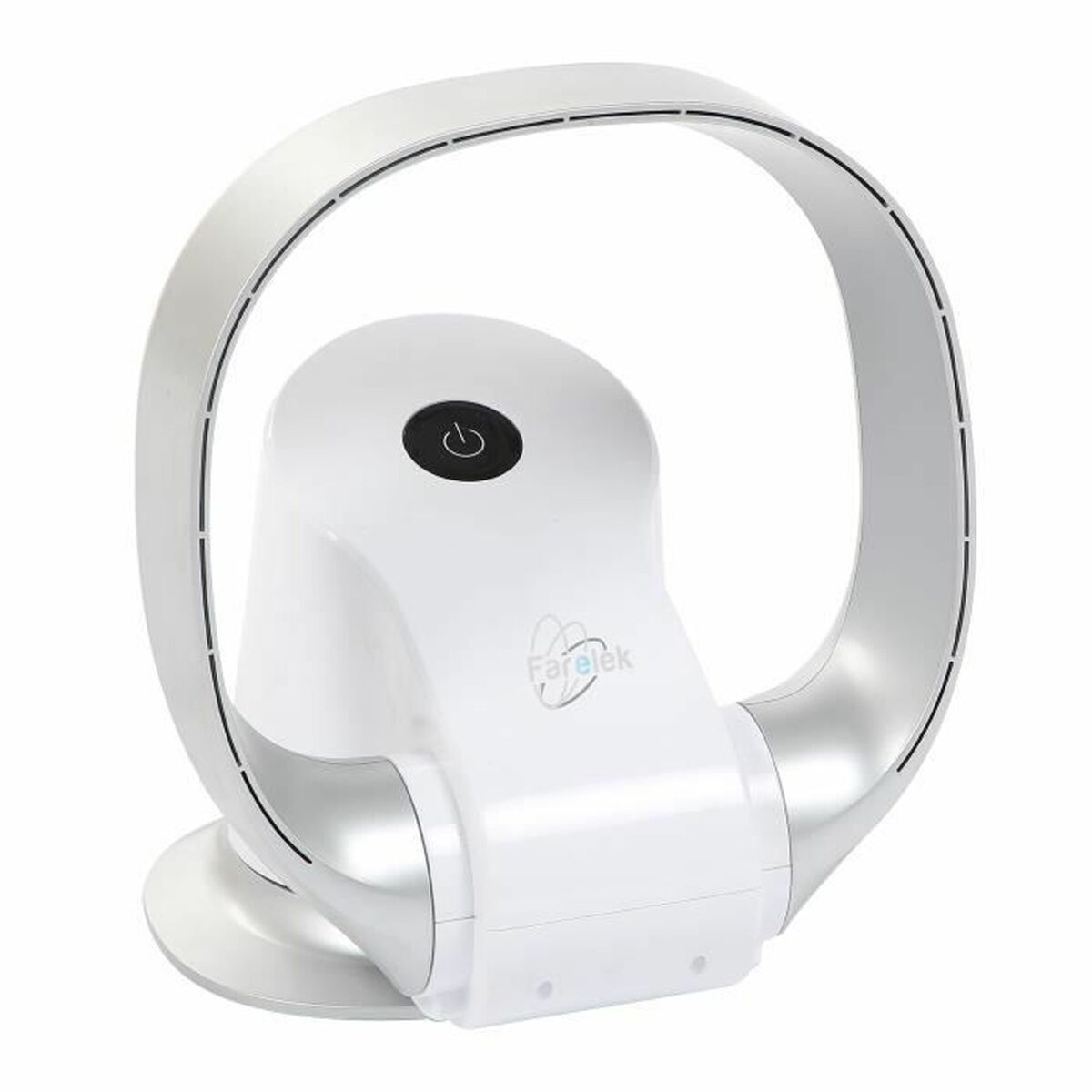 Ventilatore da Tavolo FARELEK SLILENT-AIR RING Bianco