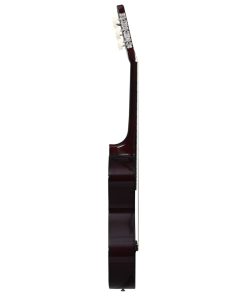 vidaXL Guitarra clásica para principiante y niño con funda 1/2 34"