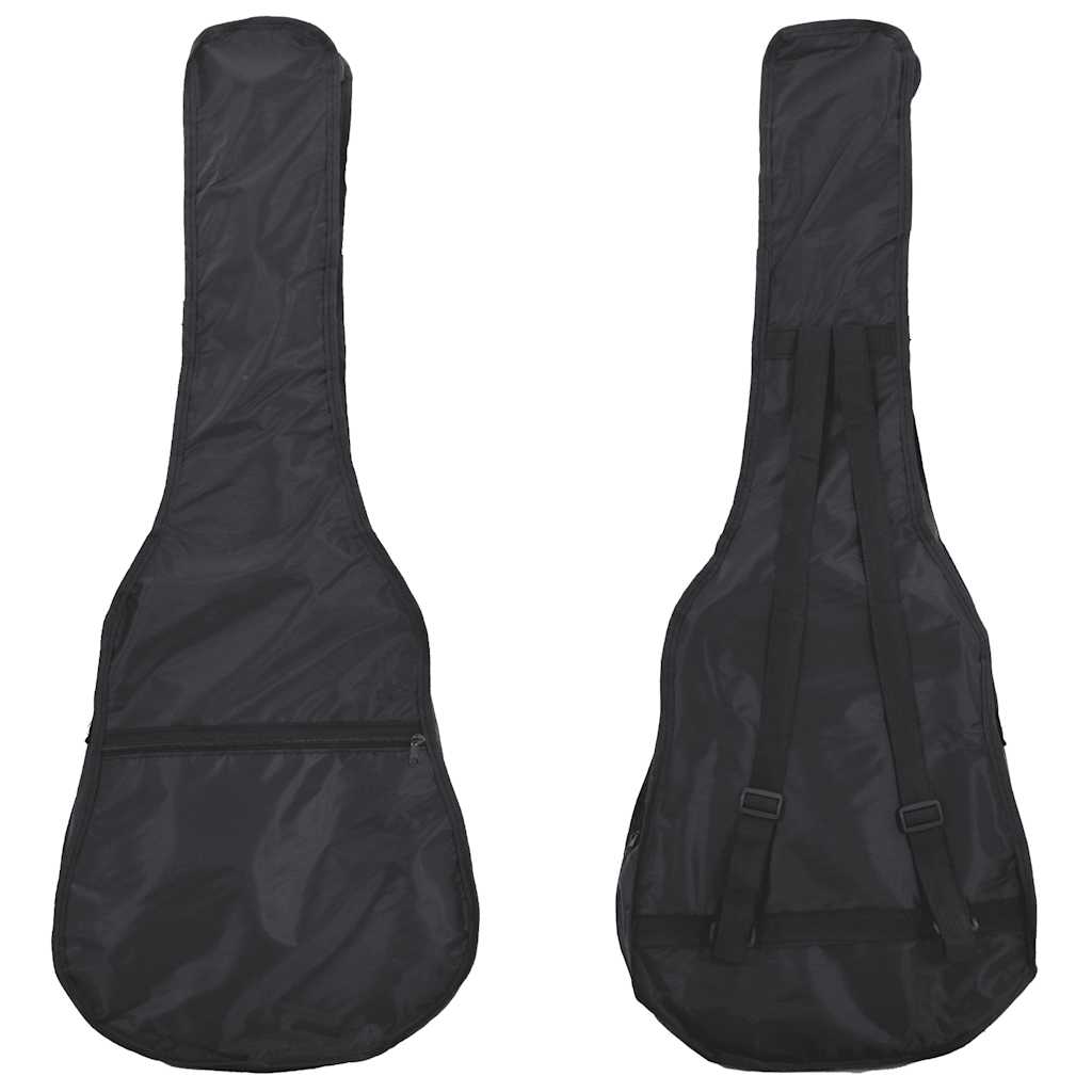 vidaXL Set de guitarra clásica para principiantes 8 pzas azul 3/4 36"