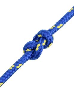 vidaXL Cuerda de barco polipropileno azul 10 mm 25 m