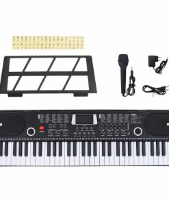 vidaXL 61 Tasten Klavier Elektrisches Keyboard mit Notenständer Kinder