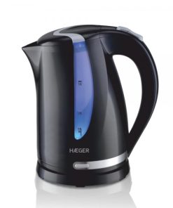 Bollitore Haeger EK-22B.023A Nero Acciaio inossidabile 2200 W 1,7 L