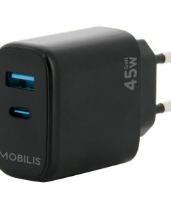 Caricabatterie da Parete Mobilis 001363 Nero 45 W