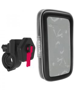 Portacellulare per Bicicletta Celly SNAPFLEXBK Nero Plastica
