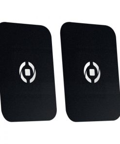 Supporto per cellulari Celly GHOSTPLATE01BK Nero Alluminio (2 Unità)