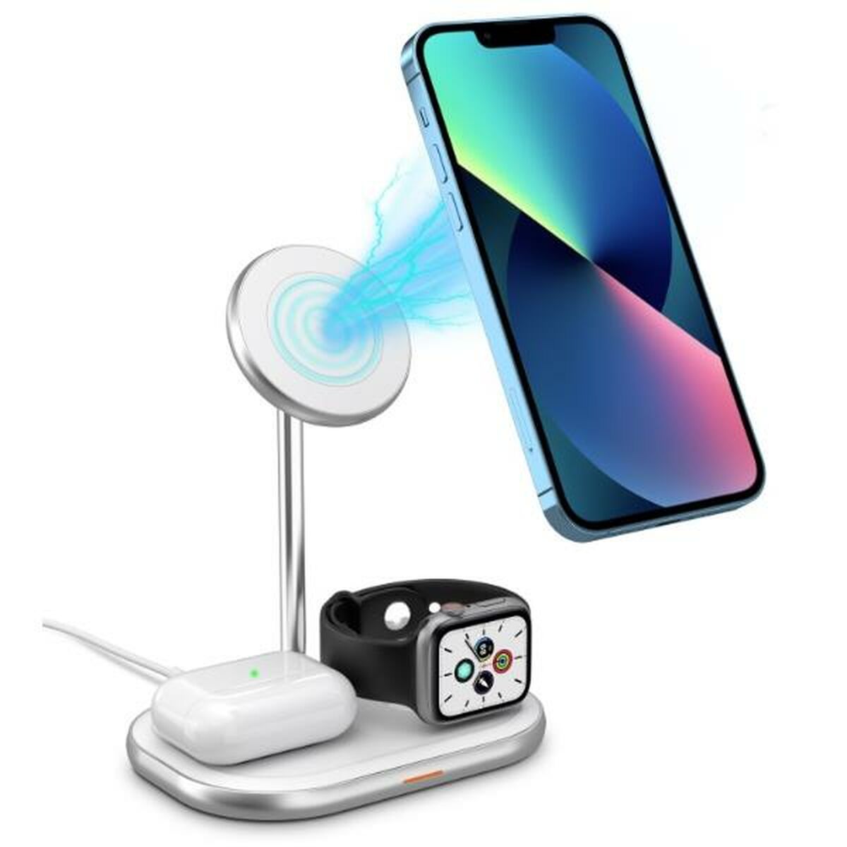 Caricabatterie Senza Fili Energizer WCP-303 Grigio