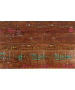 vidaXL Tablero mesa rectangular madera maciza reciclada 100x60x3,8 cm