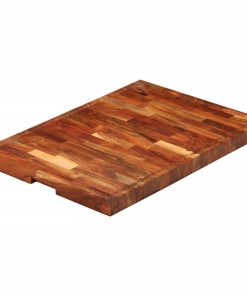 vidaXL Schneidebrett 60x42x4 cm Massivholz Akazie
