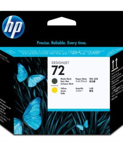 Cartuccia ad Inchiostro Originale HP 72 Nero/Giallo