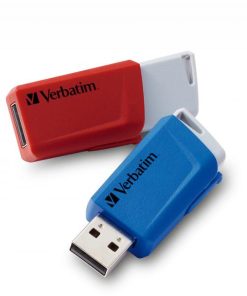 Pendrive Verbatim Store 'n' Click 2 Pezzi Azzurro Multicolore 32 GB