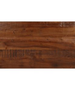 vidaXL Tablero mesa rectangular madera maciza reciclada 100x60x2,5 cm
