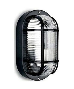 Applique da Parete EDM 34351 Tarragona Nero Plastica 40 W E27