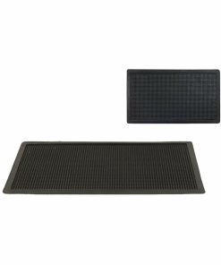Zerbino Hidalgo Nero Gomma 70 x 40 cm industriale