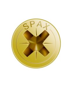 Scatola a viti SPAX Yellox Legno Testa piatta 150 Pezzi (2 x 10 mm)
