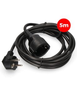 Cavo Prolunga EDM 23214 Nero 5 m