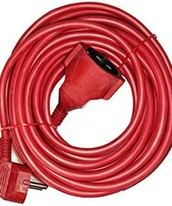 Cavo Prolunga EDM 23600 Rosso 10 m Flessibile
