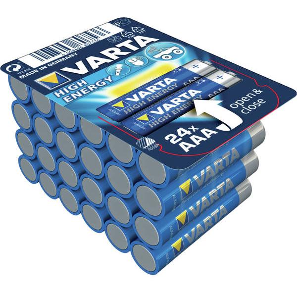 Batterie Varta Long Life Power (24 Pezzi)