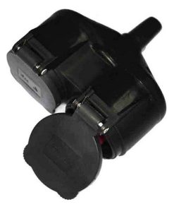 Spina di Alimentazione EDM 42130 Nero 3500 W 230 V 250 V 4,8 mm