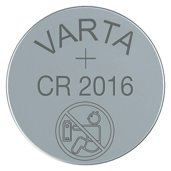 Batterie a Bottone a Litio Varta 6016101415 CR2016 3 V (5 Unità)