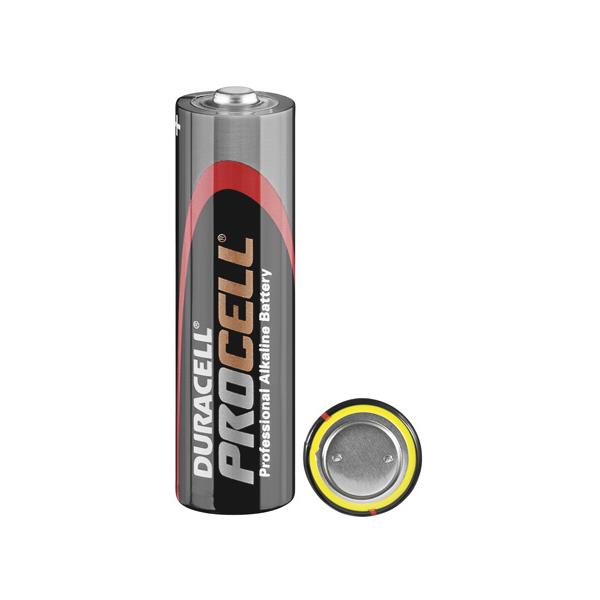 Batterie Alcaline DURACELL Procell LR6 1,5V 10 Unità