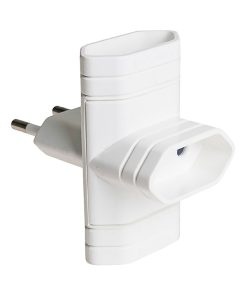 Adattore con prese Solera 6009 Triplo 250 V Bianco 10 A 2300 W
