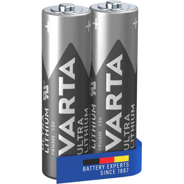 Batterie Varta Ultra Lithium 1,5 V (2 Unità)