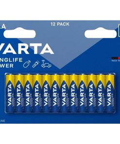 Batterie Alcaline Varta Longlife Power AAA LR03 1,5 V (12 Unità)
