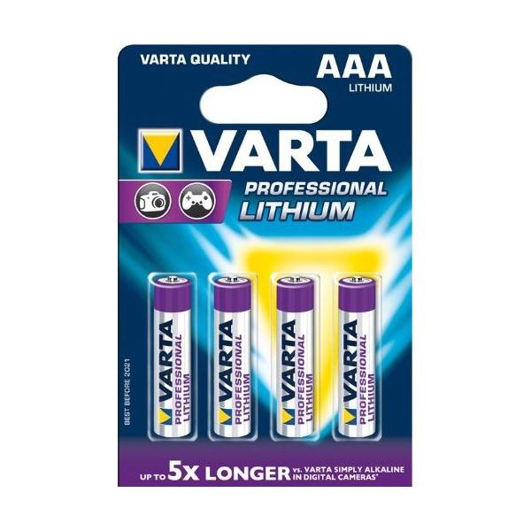 Batterie Varta Ultra Lithium (4 Pezzi)